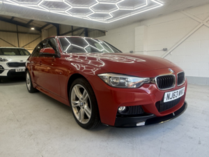 2013 BMW 3 Series 2.0 320i Xdrive M Sport Saloon in Red — image 2