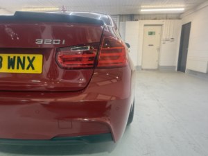 2013 BMW 3 Series 2.0 320i Xdrive M Sport Saloon in Red — image 5