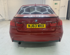 2013 BMW 3 Series 2.0 320i Xdrive M Sport Saloon in Red — image 6
