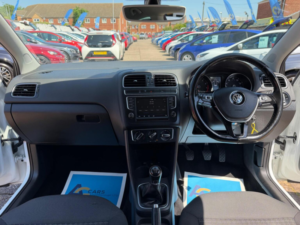 2017 Volkswagen Polo 1.2 Tsi Match Edition Euro 6 (s/s) 3dr in White — image 2