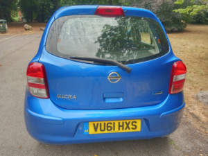 2011 Nissan Micra 1.2 12v Acenta in Blue — image 5