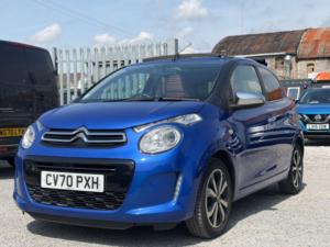 2020 Citroen C1 1.0 C1 Airscape Shine 5dr in Blue — image 3