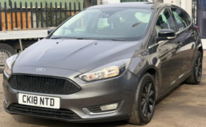 2018 Ford Focus 1.0t Ecoboost Titanium Auto Euro 6 (s/s) 5dr in Grey — image 3