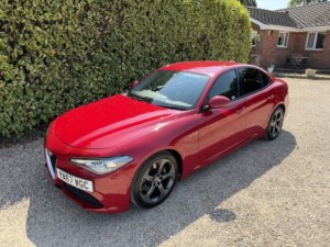 2017 Alfa Romeo Giulia 2.0 Giulia E6b 2.0 Turbo Petrol 280hp Veloce in Red — image 6