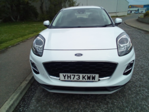 2023 Ford Puma Puma Titanium 5 Door 1.0l Eco 125ps Mhev 6 Speed Manual in White — image 2