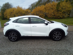 2023 Ford Puma Puma Titanium 5 Door 1.0l Eco 125ps Mhev 6 Speed Manual in White — image 4