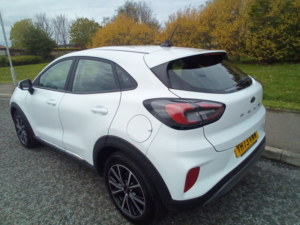 2023 Ford Puma Puma Titanium 5 Door 1.0l Eco 125ps Mhev 6 Speed Manual in White — image 6