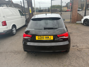 2018 Audi A1 1.4 Tfsi Black Edition Sportback 5dr Petrol S Tronic Euro 6 (s/s) (nav) (125 Ps) in Black — image 4