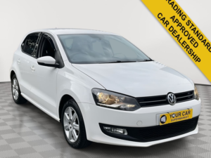 2011 Volkswagen Polo 1.2 Match Hatchback 5dr Petrol Manual Euro 5 (60 Ps) in White — image 2