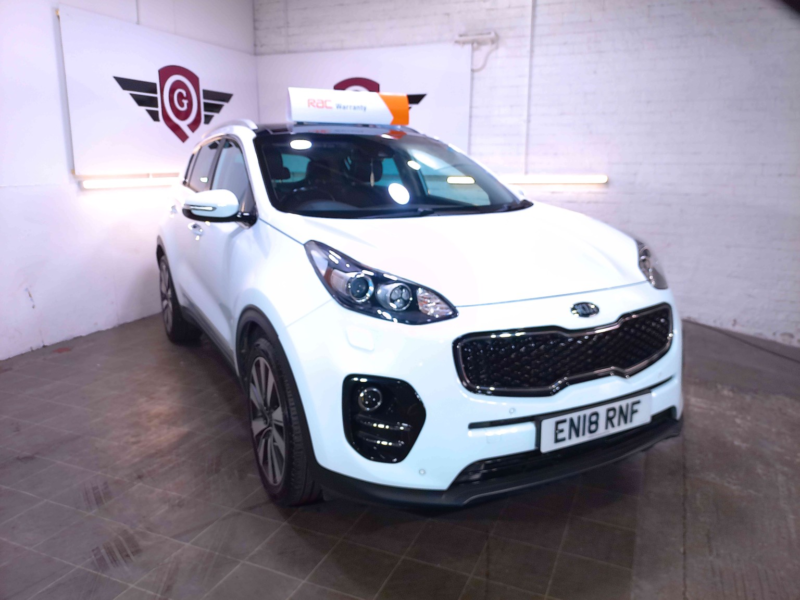2018 Kia Sportage 2.0 Crdi Kx-4 in White — image 1