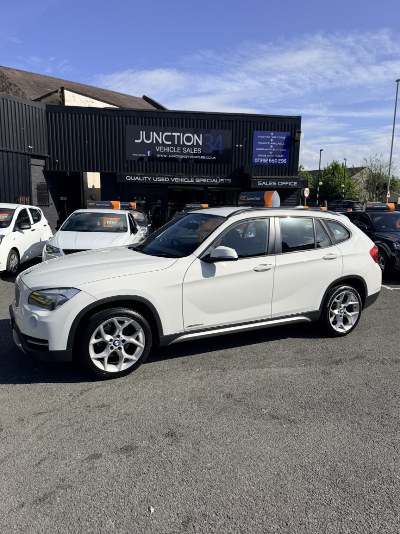 2014 BMW X1 2.0 X1 Xdrive18d Xline in White — image 1