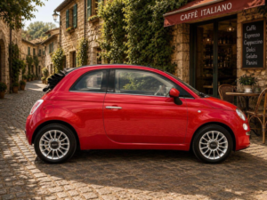 2010 Fiat 500c 1.3 Multijet Lounge Euro 5 (s/s) 2dr in Red — image 5