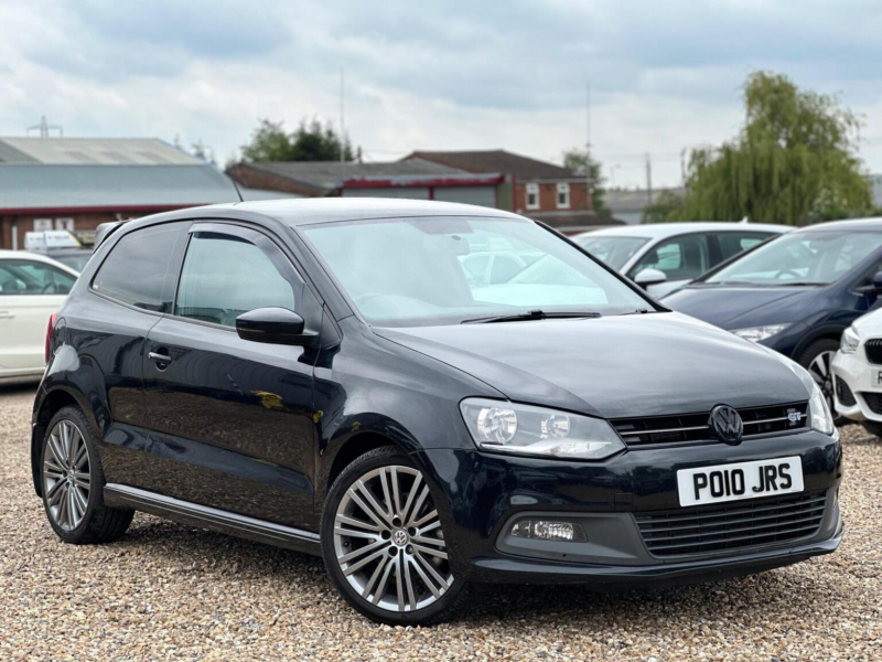 2015 Volkswagen Polo 1.4 Tsi Bluemotion Tech Act Bluegt Euro 6 (s/s) 3dr in Black — image 1