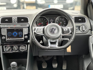 2015 Volkswagen Polo 1.4 Tsi Bluemotion Tech Act Bluegt Euro 6 (s/s) 3dr in Black — image 2