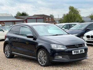 2015 Volkswagen Polo 1.4 Tsi Bluemotion Tech Act Bluegt Euro 6 (s/s) 3dr in Black — image 6