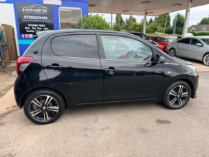 2017 Peugeot 108 1.2 Puretech Gt Line Hatchback 5dr Petrol Manual Euro 6 (82 Ps) in Black — image 2