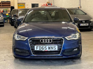 2015 Audi A3 1.6 Tdi S Line Sportback 5dr Diesel S Tronic Euro 6 (s/s) (nav) (110 Ps) in Blue — image 2