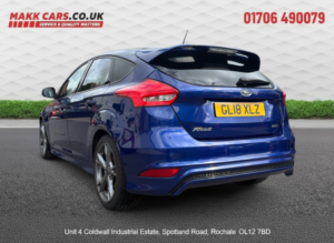 2018 Ford Focus 1.0 T Ecoboost St-Line X in Blue — image 3