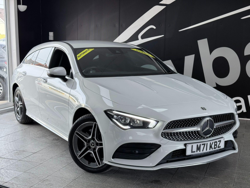 2021 Mercedes-Benz Cla 1.3 Cla250e 15.6kwh Amg Line (premium) Shooting Brake 8g-Dct Euro 6 (s/s) 5dr in White — image 1