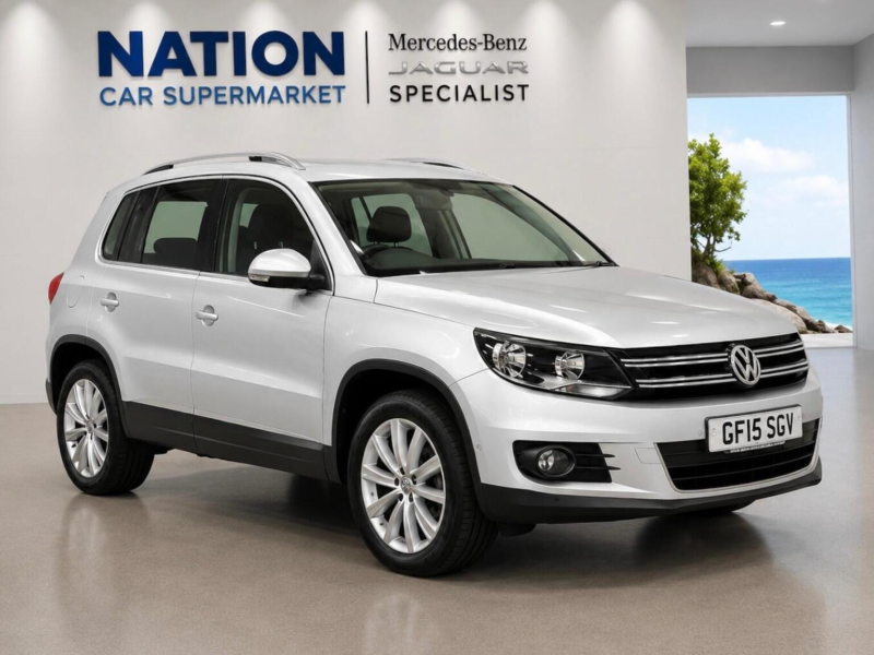 2015 Volkswagen Tiguan 2.0 Tdi Bluemotion Tech Match DSG 4WD Euro 5 (s/s) 5dr in Silver — image 1