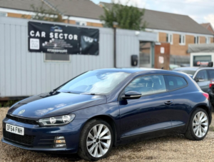 2014 Volkswagen Scirocco 1.4 Tsi Bluemotion Tech Gt Euro 6 (s/s) 3dr in Blue — image 5