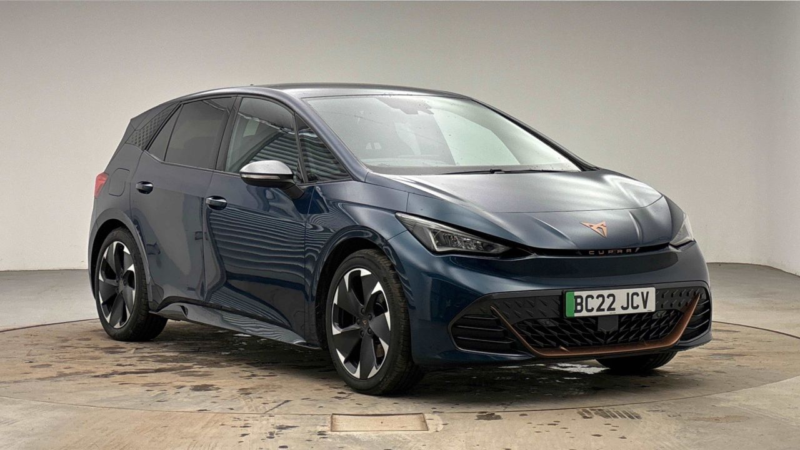 2022 Cupra Born 58kwh V2 Hatchback 5dr Electric Auto (204 Ps) in Blue — image 1
