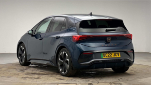 2022 Cupra Born 58kwh V2 Hatchback 5dr Electric Auto (204 Ps) in Blue — image 3