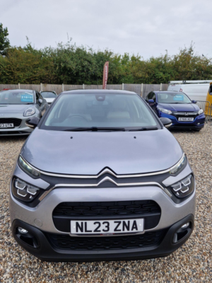 2023 Citroen C3 1.2 Puretech Shine Plus Eat6 Euro 6 (s/s) 5dr in Grey — image 2
