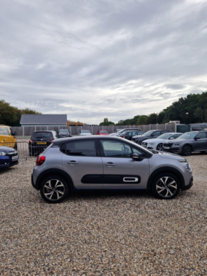 2023 Citroen C3 1.2 Puretech Shine Plus Eat6 Euro 6 (s/s) 5dr in Grey — image 4
