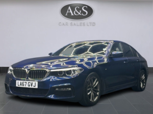 2018 BMW 5 Series 2.0 520d M Sport Saloon in Blue — image 5