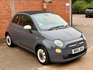 2015 Fiat 500c 1.2 Colour Therapy Euro 6 (s/s) 2dr in Grey — image 2