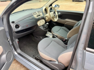 2015 Fiat 500c 1.2 Colour Therapy Euro 6 (s/s) 2dr in Grey — image 4