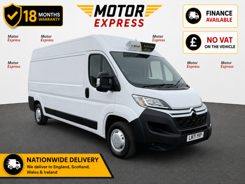 2021 Citroen Relay 2.2 Bluehdi 35 Enterprise in White — image 1
