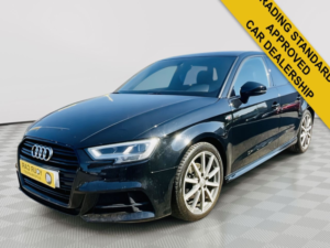 2017 Audi A3 2.0 Tdi Black Edition Sportback 5dr Diesel S Tronic Auto 6spd Euro 6 (s/s) (150 Ps) in Black — image 2