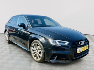 2017 Audi A3 2.0 Tdi Black Edition Sportback 5dr Diesel S Tronic Auto 6spd Euro 6 (s/s) (150 Ps) in Black — image 4