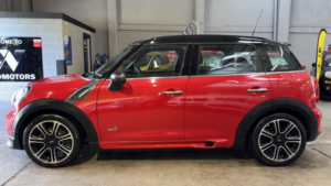 2014 MINI Countryman 1.6 Cooper S All4 Countryman Red 5dr Partleather+satnav in Red — image 2