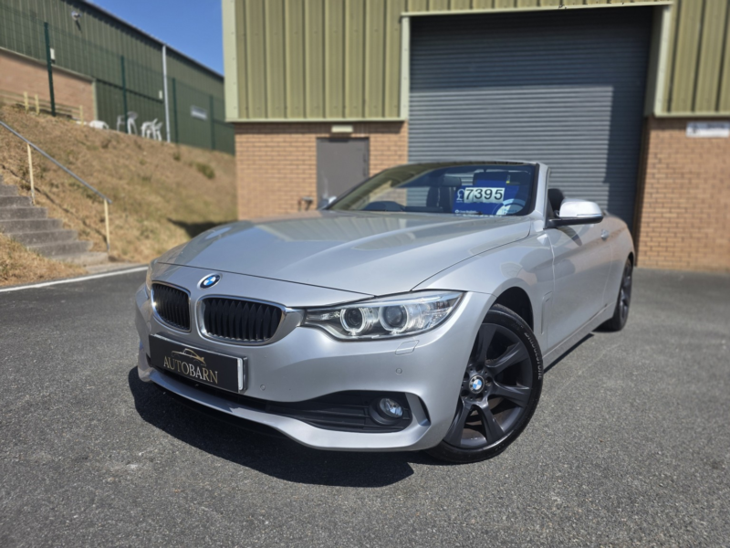 2014 BMW 4 Series 2.0 420d Se Convertible in Silver — image 1