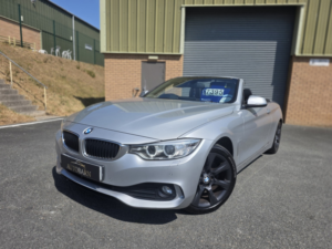 2014 BMW 4 Series 2.0 420d Se Convertible in Silver — image 2
