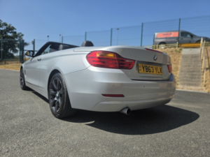2014 BMW 4 Series 2.0 420d Se Convertible in Silver — image 3