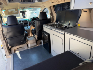 2010 Toyota Alphard Camper Van 4 Berth Pro Conversion in White — image 4