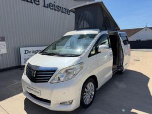 2010 Toyota Alphard Camper Van 4 Berth Pro Conversion in White — image 5