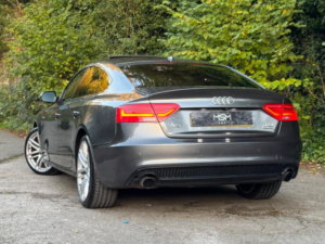 2015 Audi A5 2.0 Tfsi Black Edition Plus Sportback S Tronic Quattro Euro 6 (s/s) 5dr in Grey — image 2