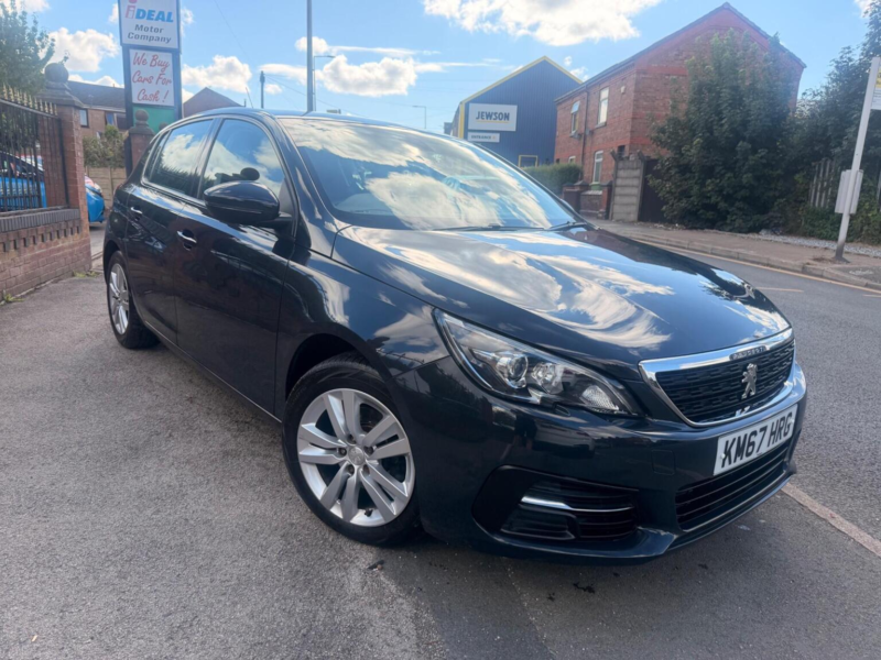 2017 Peugeot 308 1.2 Puretech Active Eat Euro 6 (s/s) 5dr in Grey — image 1