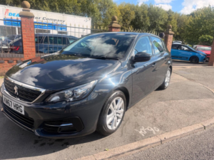 2017 Peugeot 308 1.2 Puretech Active Eat Euro 6 (s/s) 5dr in Grey — image 3