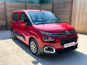 2019 Citroen Berlingo 3 SEAT Auto Wheelchair Accessible Disabled Access Vehicle Wav in Red — image 4