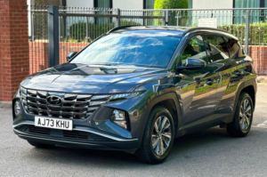 2024 Hyundai Tucson 1.6 T-Gdi Se Connect SUV 5dr Petrol Manual Euro 6 (s/s) (150 Ps) in Grey — image 3