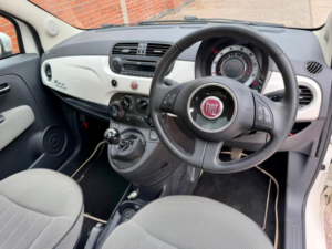2012 Fiat 500 1.2 Lounge Euro 4 3dr in White — image 6
