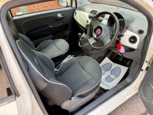 2014 Fiat 500 1.2 Lounge Euro 6 (s/s) 3dr in White — image 5