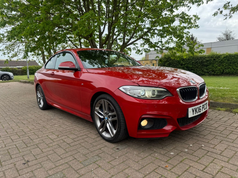 2016 BMW 2 Series 2.0 220i M Sport Coupe in Red — image 1