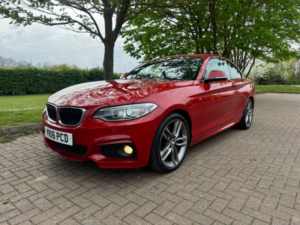 2016 BMW 2 Series 2.0 220i M Sport Coupe in Red — image 3